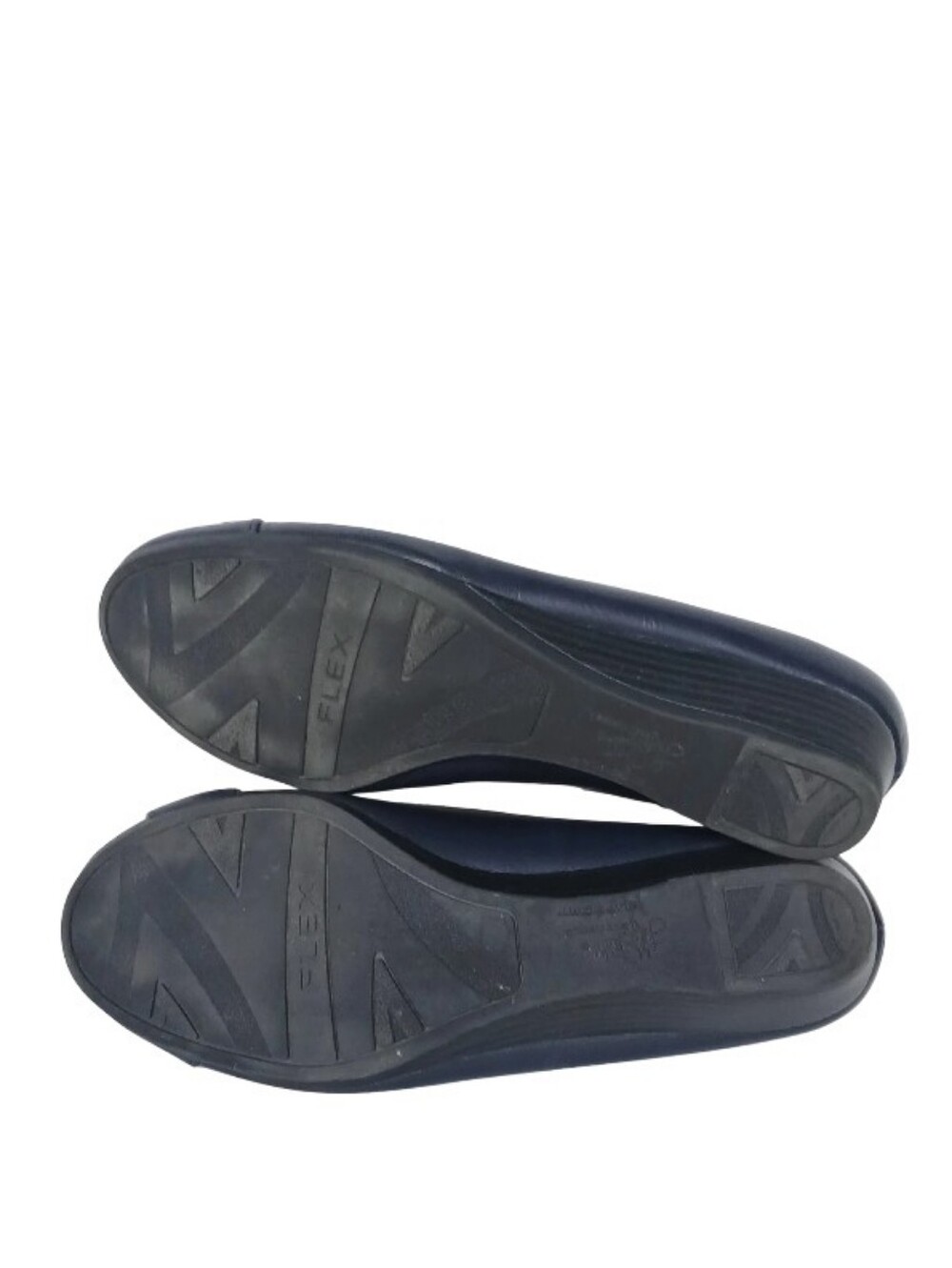 Lifestride Heels Women's 7.5 Navy Blue Slip-on Professional Wedge Shoes - Picture 7 of 8